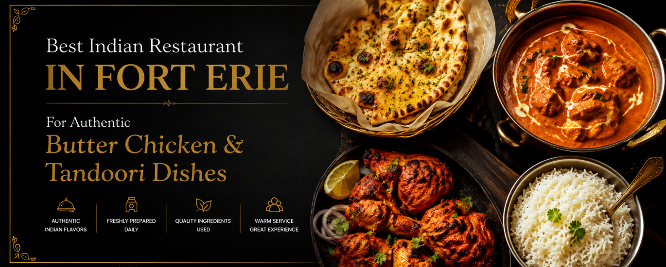 Authentic Butter Chicken served at Erie Indian Bistro in Fort Erie